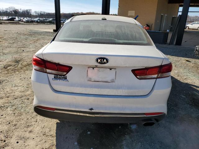 5XXGU4L30HG128183 - 2017 KIA OPTIMA EX WHITE photo 6