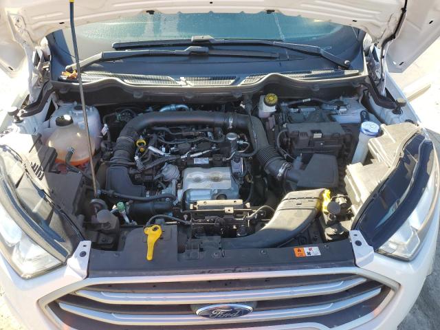 MAJ3P1TE1JC163297 - 2018 FORD ECOSPORT SE WHITE photo 12