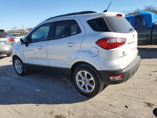 MAJ3P1TE1JC163297 - 2018 FORD ECOSPORT SE WHITE photo 2