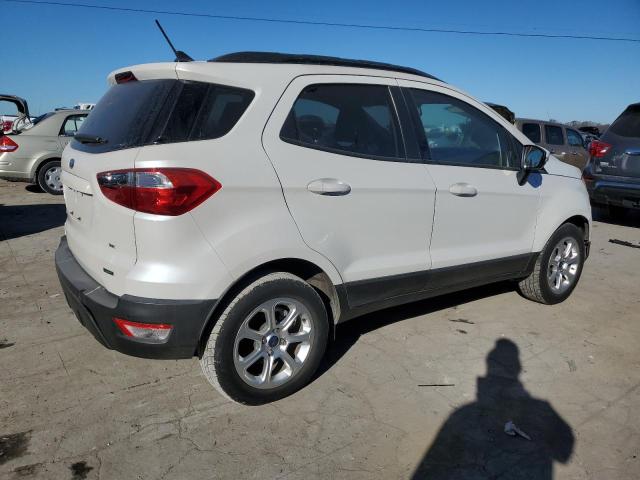 MAJ3P1TE1JC163297 - 2018 FORD ECOSPORT SE WHITE photo 3