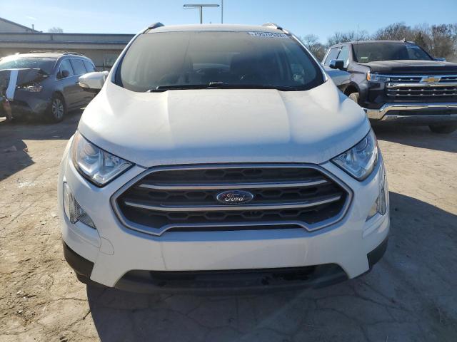 MAJ3P1TE1JC163297 - 2018 FORD ECOSPORT SE WHITE photo 5