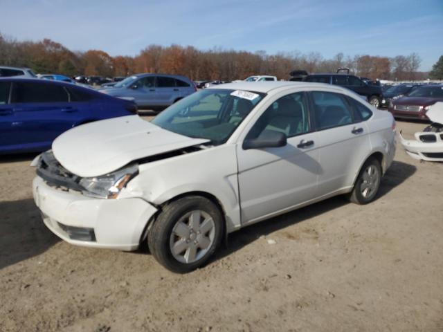 1FAHP34N99W190175 - 2009 FORD FOCUS S WHITE photo 1