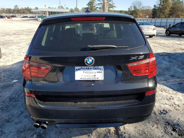 5UXWX9C50D0A09869 - 2013 BMW X3 XDRIVE28I BLACK photo 6