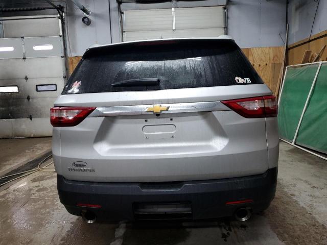 1GNERFKW0KJ212434 - 2019 CHEVROLET TRAVERSE LS SILVER photo 6