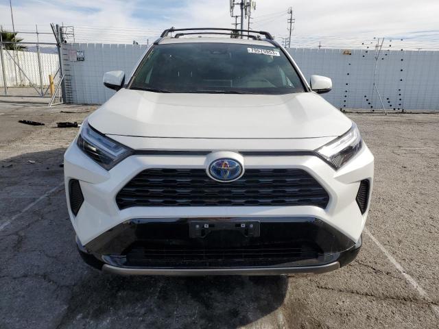 JTM16RFV1ND529922 - 2022 TOYOTA RAV4 SE WHITE photo 5