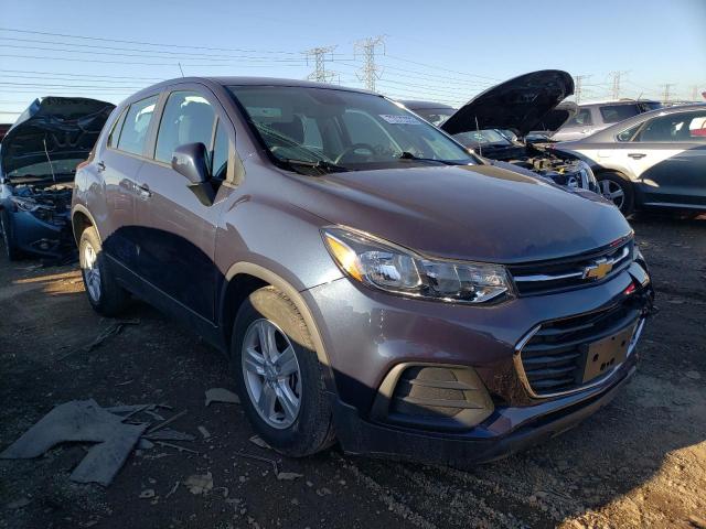 3GNCJKSB8KL216096 - 2019 CHEVROLET TRAX LS BLUE photo 4