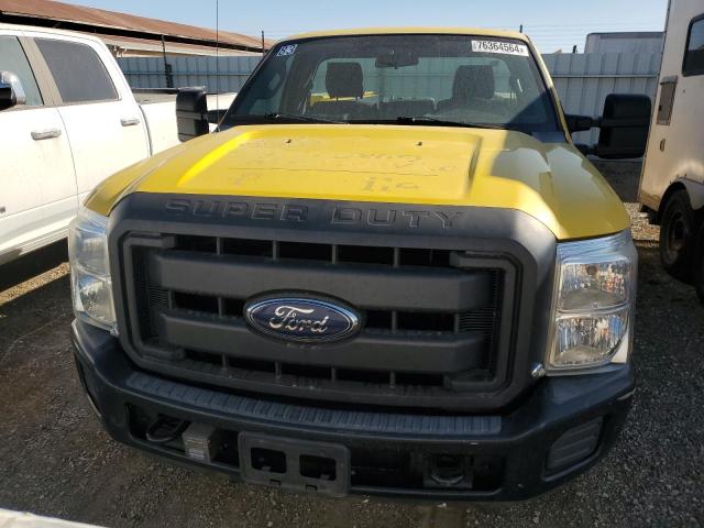 1FDBF2A67GEC15437 - 2016 FORD F250 SUPER DUTY YELLOW photo 5