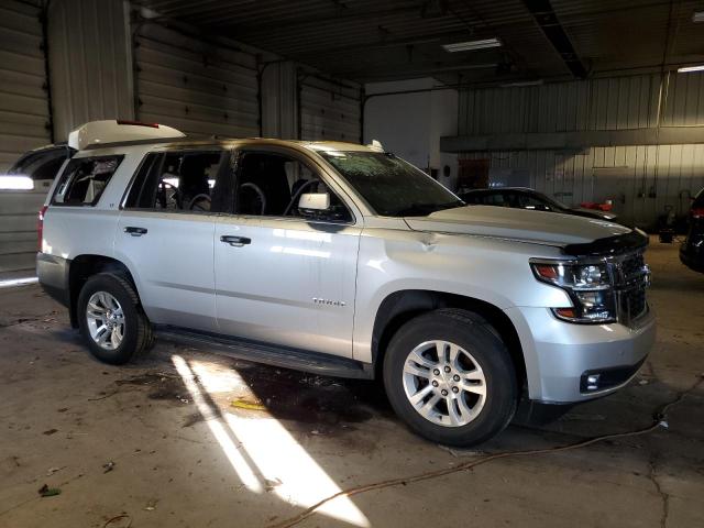 1GNSKBKC3JR388416 - 2018 CHEVROLET TAHOE K1500 LT SILVER photo 4