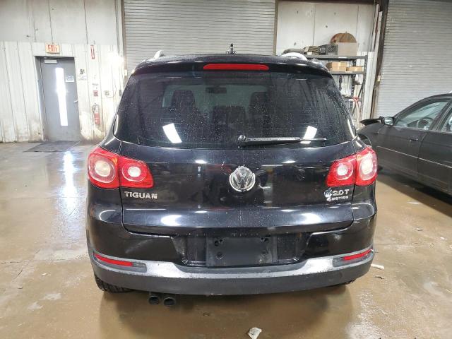 WVGBV75N99W525166 - 2009 VOLKSWAGEN TIGUAN SE BLACK photo 6