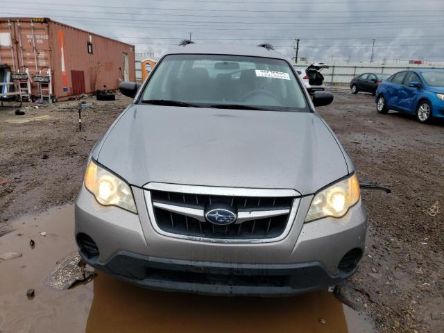 4S4BP60C887306718 - 2008 SUBARU OUTBACK SILVER photo 5