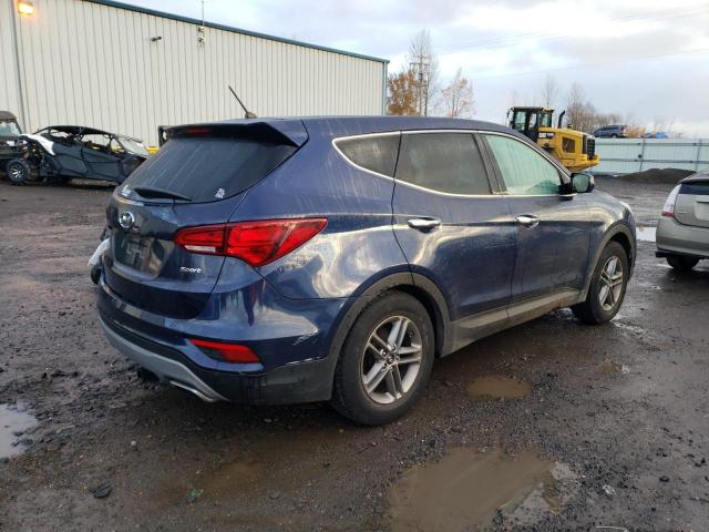 5XYZT3LB9JG562150 - 2018 HYUNDAI SANTA FE S BLUE photo 3