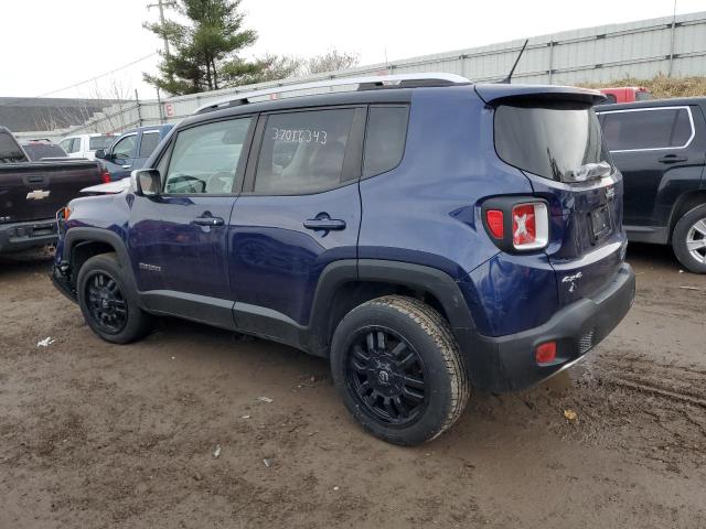 ZACCJBDB8HPE78190 - 2017 JEEP RENEGADE LIMITED BLUE photo 2