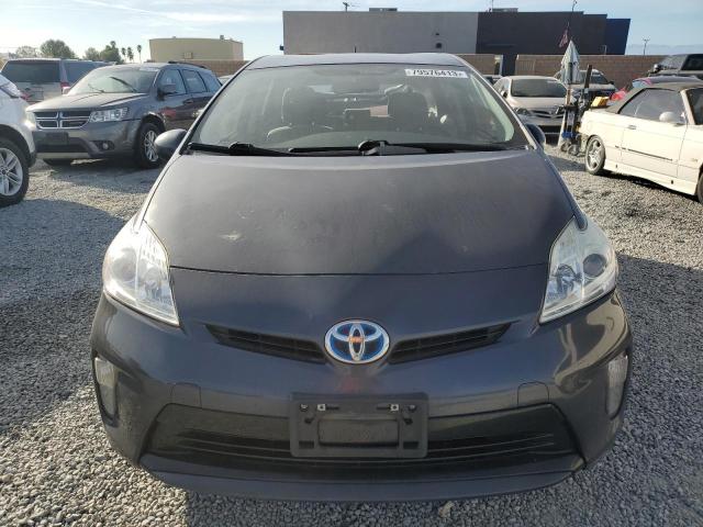 JTDKN3DU1F1982973 - 2015 TOYOTA PRIUS GRAY photo 5