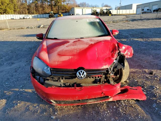 WVWDB7AJ6CW147016 - 2012 VOLKSWAGEN GOLF RED photo 5