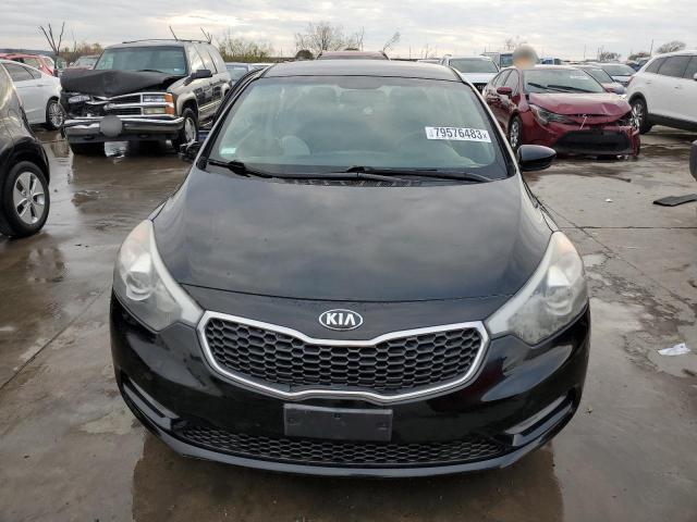 KNAFK4A65G5472722 - 2016 KIA FORTE LX BLACK photo 5