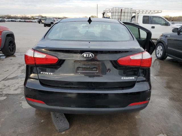 KNAFK4A65G5472722 - 2016 KIA FORTE LX BLACK photo 6