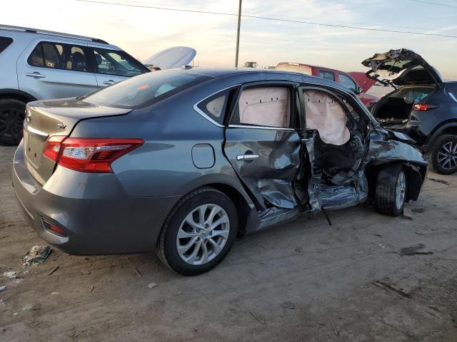 3N1AB7AP4KY359737 - 2019 NISSAN SENTRA S GRAY photo 3