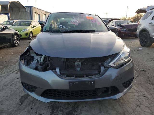 3N1AB7AP4KY359737 - 2019 NISSAN SENTRA S GRAY photo 5