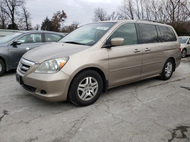 5FNRL38647B445345 - 2007 HONDA ODYSSEY EXL GOLD photo 1