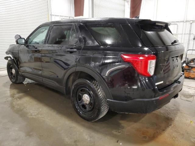 1FM5K8AB7LGD09132 - 2020 FORD EXPLORER POLICE INTERCEPTOR BLACK photo 2