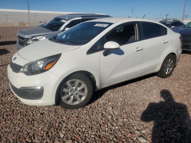 KNADM4A30H6036816 - 2017 KIA RIO LX WHITE photo 1