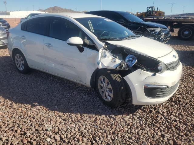 KNADM4A30H6036816 - 2017 KIA RIO LX WHITE photo 4