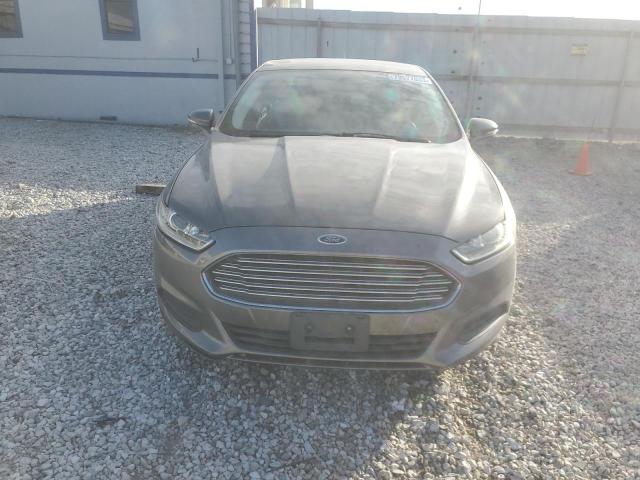 3FA6P0H75ER123474 - 2014 FORD FUSION SE CHARCOAL photo 5