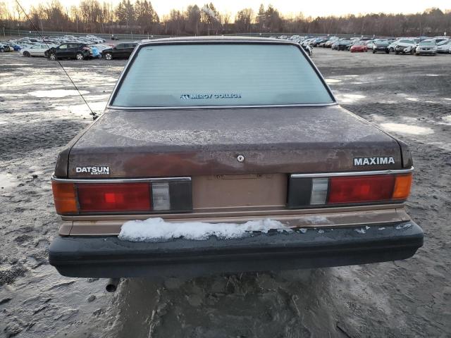 JN1HU01S5DT102988 - 1983 DATSUN MAXIMA BROWN photo 6