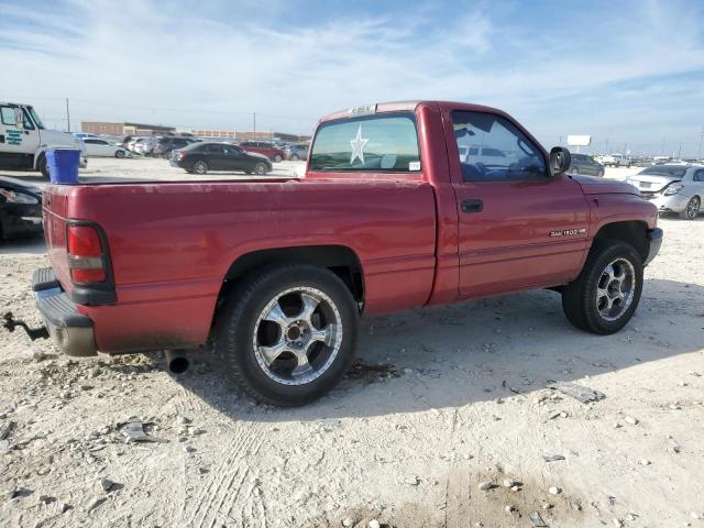 1B7HC16X3WS685399 - 1998 DODGE RAM 1500 RED photo 3