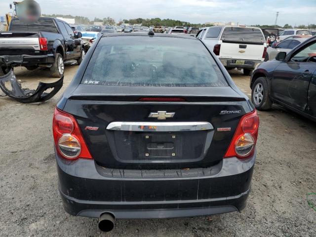 1G1JG5SB9F4109255 - 2015 CHEVROLET SONIC RS BLACK photo 6