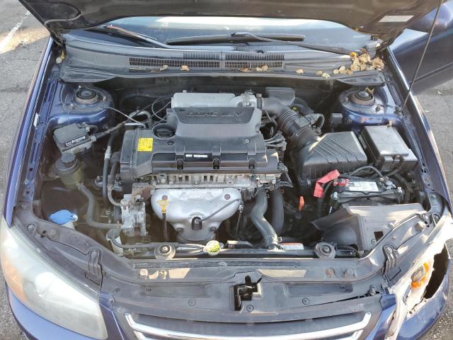 KNAFE221895635512 - 2009 KIA SPECTRA EX BLUE photo 11