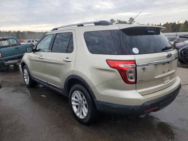 1FMHK7D89BGA91328 - 2011 FORD EXPLORER XLT GOLD photo 2