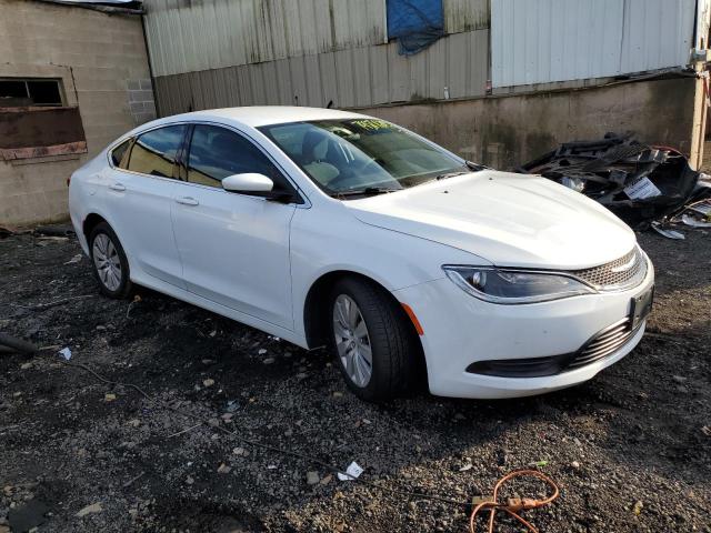 1C3CCCFB3GN147719 - 2016 CHRYSLER 200 LX WHITE photo 4