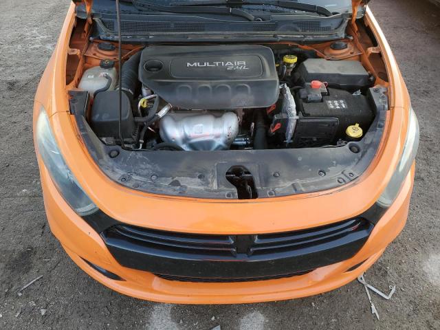 1C3CDFBB0ED831599 - 2014 DODGE DART SXT ORANGE photo 11