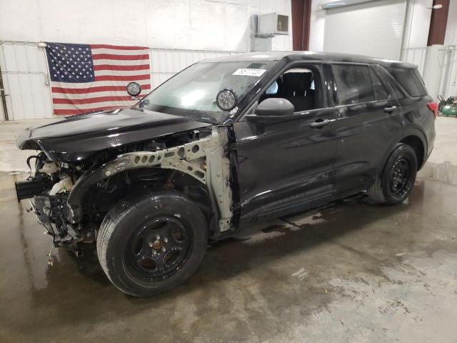 1FM5K8AW1LGD01630 - 2020 FORD EXPLORER POLICE INTERCEPTOR BLACK photo 1
