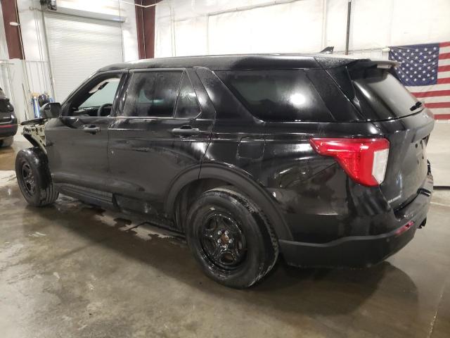 1FM5K8AW1LGD01630 - 2020 FORD EXPLORER POLICE INTERCEPTOR BLACK photo 2