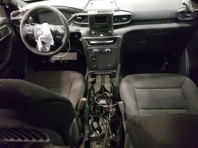 1FM5K8AW1LGD01630 - 2020 FORD EXPLORER POLICE INTERCEPTOR BLACK photo 8