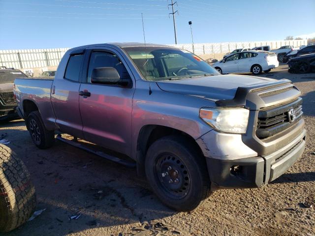 5TFRM5F1XEX070189 - 2014 TOYOTA TUNDRA DOUBLE CAB SR/SR5 SILVER photo 4