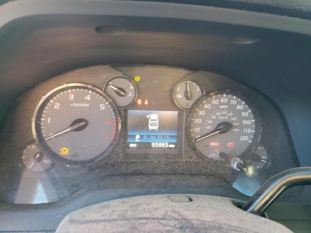 5TFRM5F1XEX070189 - 2014 TOYOTA TUNDRA DOUBLE CAB SR/SR5 SILVER photo 9