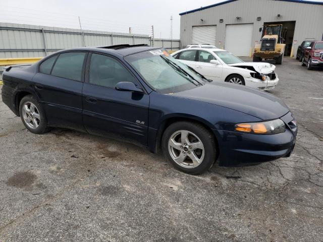 1G2HY54K434145158 - 2003 PONTIAC BONNEVILLE SLE BLUE photo 4