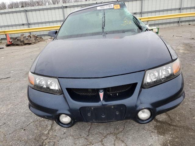 1G2HY54K434145158 - 2003 PONTIAC BONNEVILLE SLE BLUE photo 5