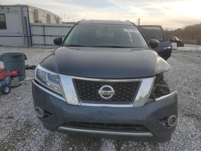 5N1AR2MN9FC600708 - 2015 NISSAN PATHFINDER S BLUE photo 5