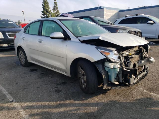 3KPA24AD0LE274625 - 2020 KIA RIO LX SILVER photo 4