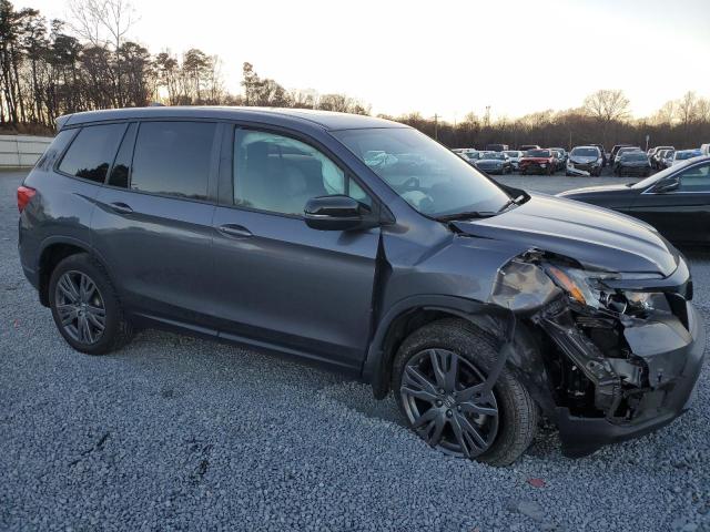 5FNYF8H56MB000396 - 2021 HONDA PASSPORT EXL GRAY photo 4