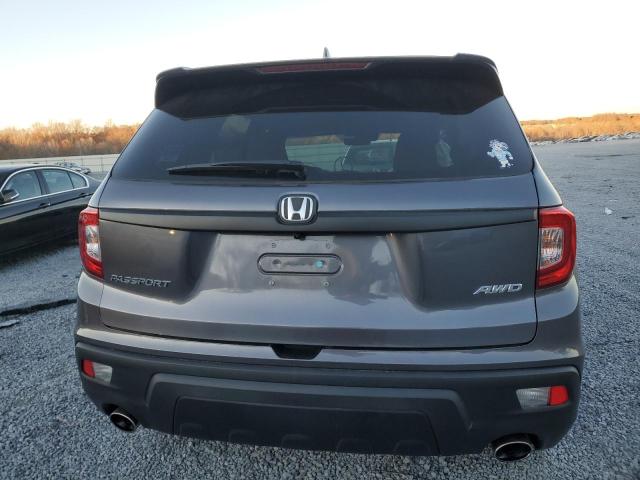 5FNYF8H56MB000396 - 2021 HONDA PASSPORT EXL GRAY photo 6