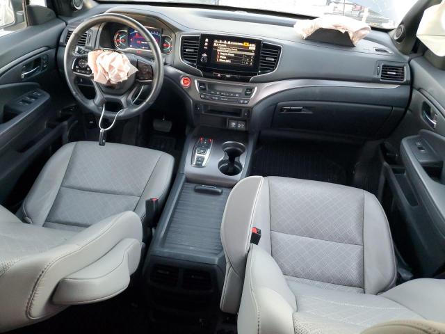 5FNYF8H56MB000396 - 2021 HONDA PASSPORT EXL GRAY photo 8