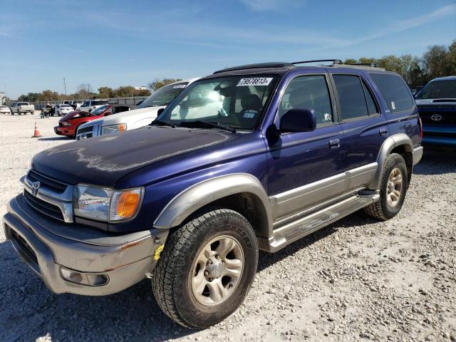 JT3GN87R410191544 - 2001 TOYOTA 4RUNNER LIMITED BLUE photo 1