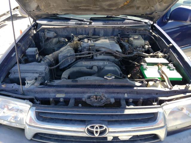 JT3GN87R410191544 - 2001 TOYOTA 4RUNNER LIMITED BLUE photo 12