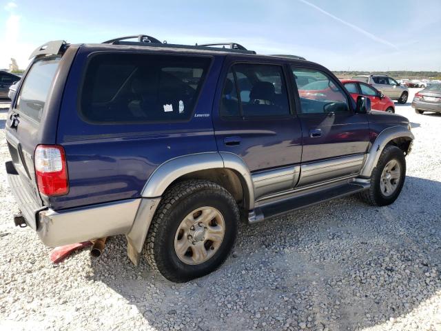 JT3GN87R410191544 - 2001 TOYOTA 4RUNNER LIMITED BLUE photo 3