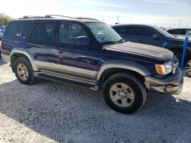 JT3GN87R410191544 - 2001 TOYOTA 4RUNNER LIMITED BLUE photo 4